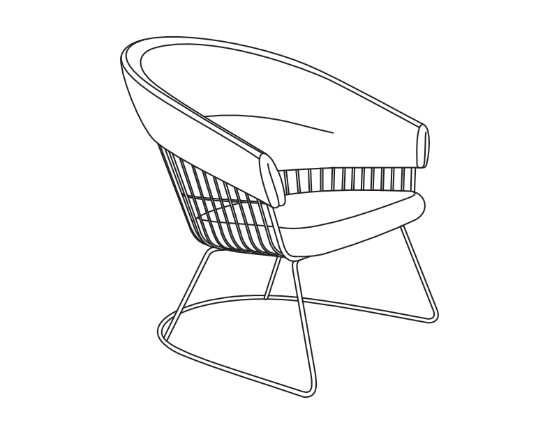 Lira Poltrona | Customizável