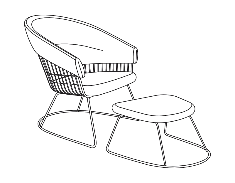 Lira Poltrona Com Soft Block | Customizável